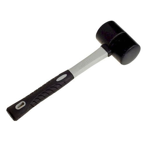 Киянка резиновая, фиберглассовая рукоятка, 680 г Hobbi (6 шт) - Изображение №1