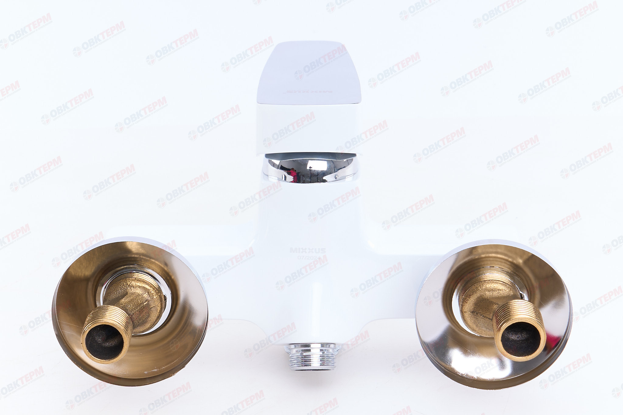 Смеситель д/ванны MIXXUS MISSOURI 006 EURO Ø35 (WHITE)  (10 шт/ящ) - Изображение №5