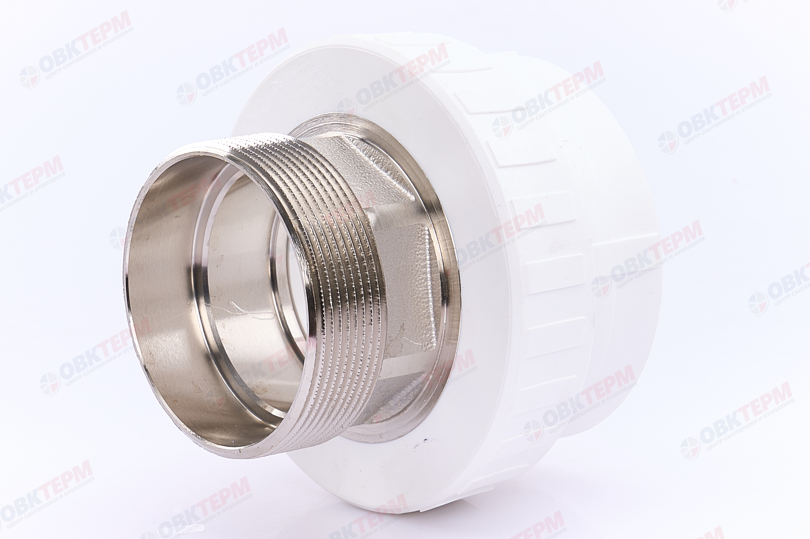 МРН  75 * 2 1/2"    БЕЛАЯ PP-R    (RTP)    (8/1) - миниатюра №2