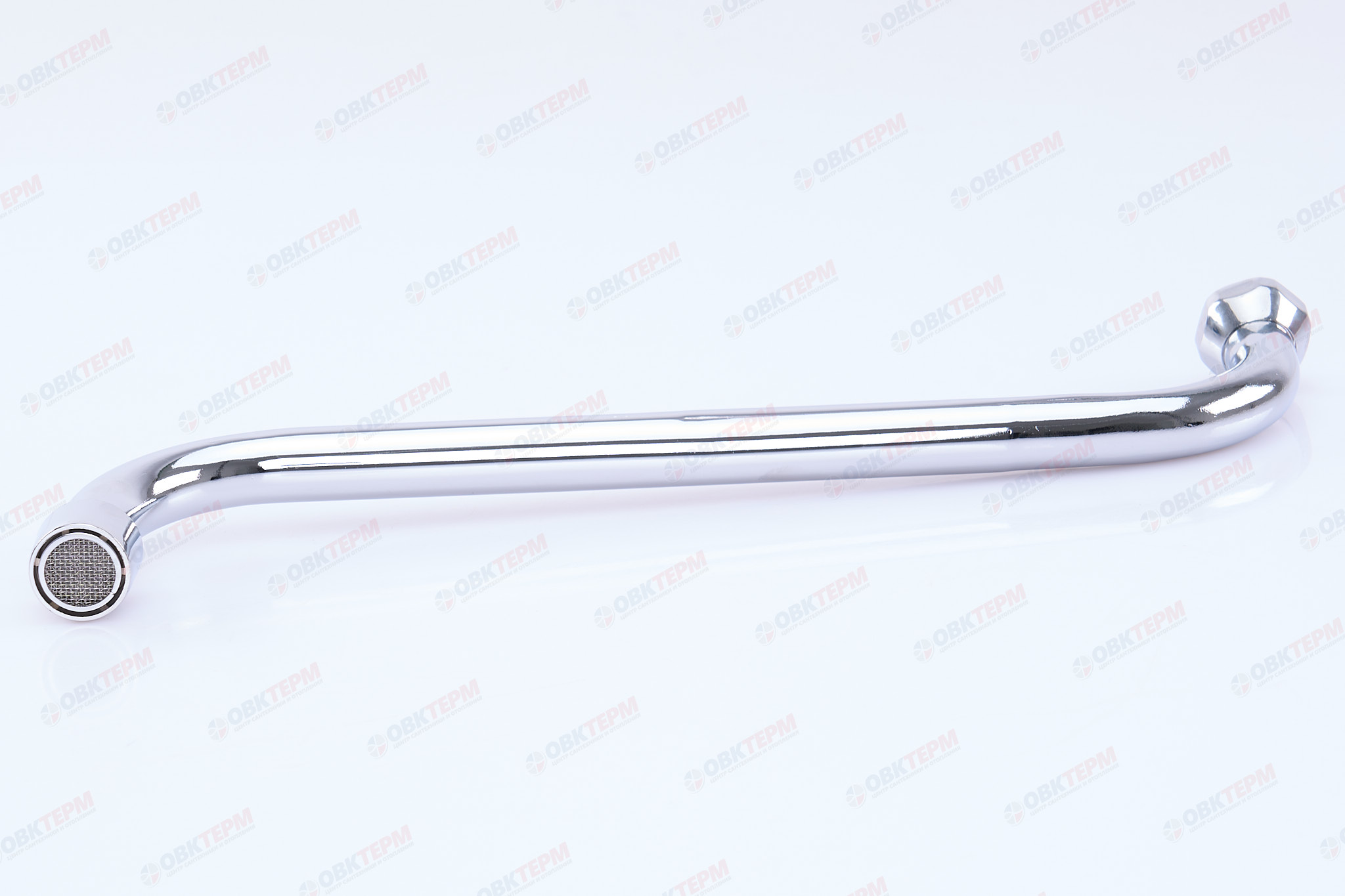 Излив для смесителя BELMIX MASTER SPOUT 141 круглый, цинковый сплав  (100 шт/ящ) - миниатюра №8