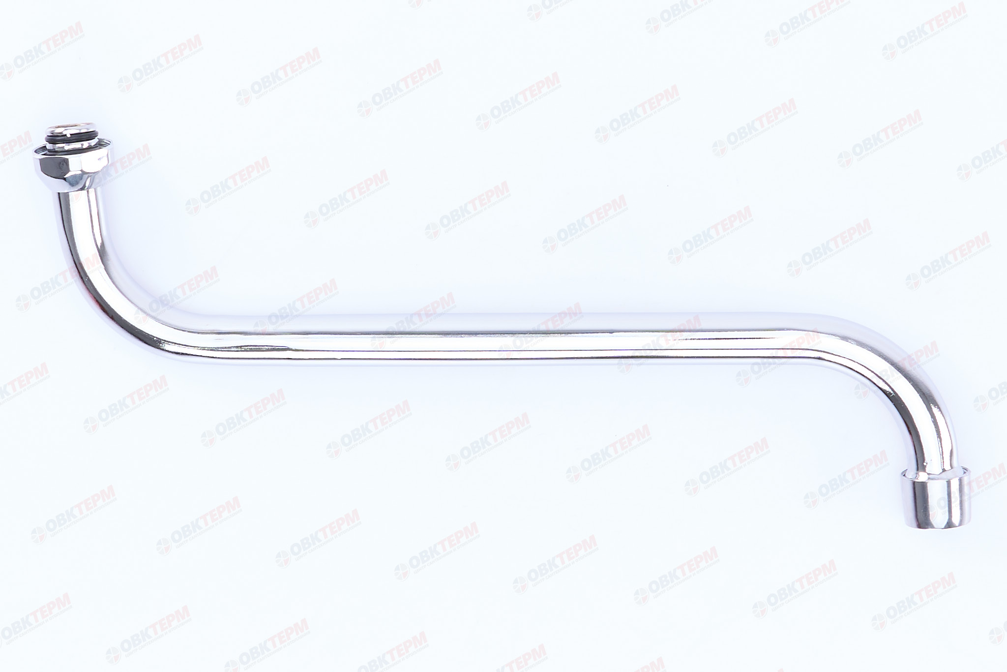 Излив для смесителя BELMIX MASTER SPOUT 141 круглый, цинковый сплав  (100 шт/ящ) - Изображение №4