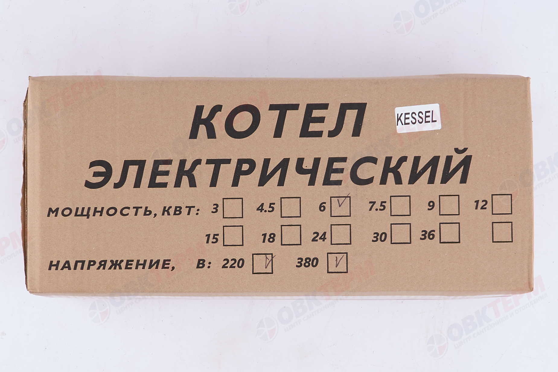 Электрический  котел  KESSEL ЭВП- 6W, max 1.5 bar     220/380V - миниатюра №7