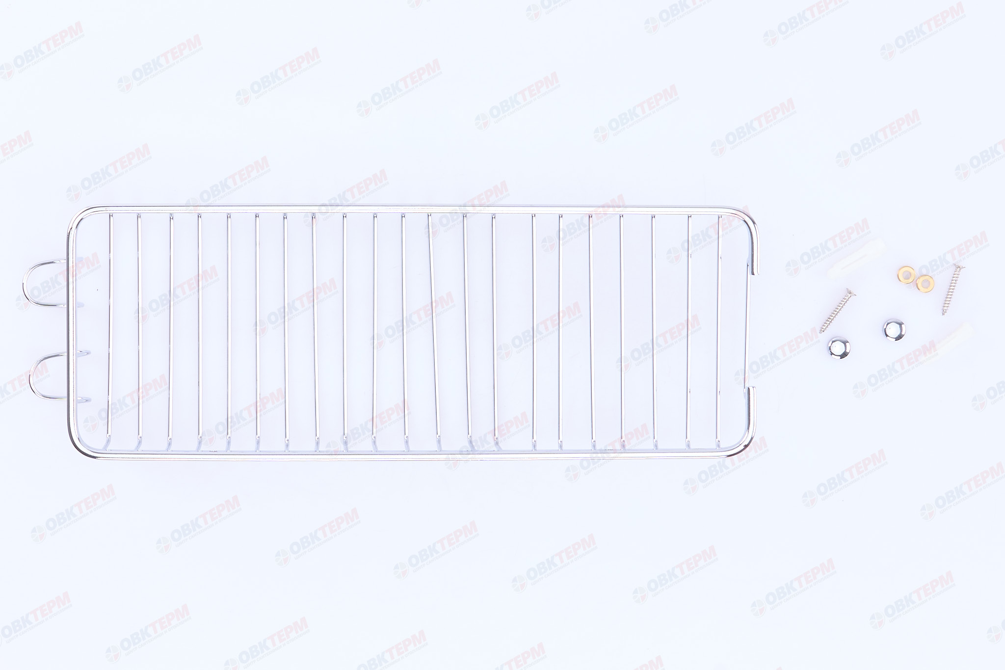 Полка прямоугольная (решетка)  350х130мм   ZERIX LR338   (20 шт/ящ) - Изображение №4