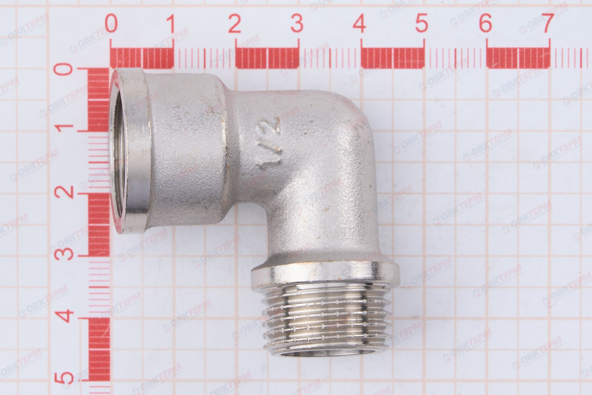 Угол    1/2" вн  Никель ZEISSLER                   (120/10) - Изображение №5
