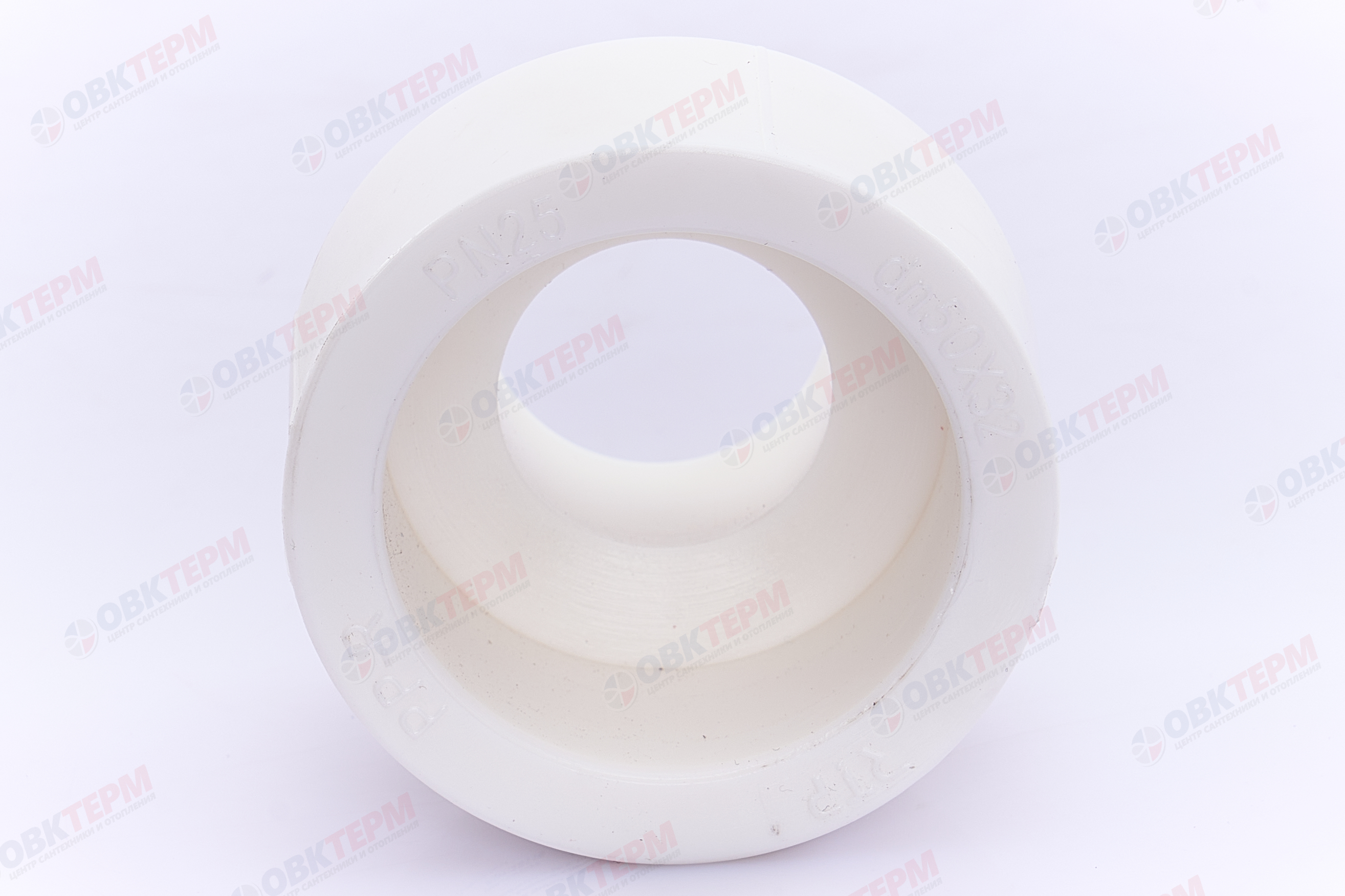 Муфта переход.  ВВ  50*32   БЕЛАЯ PP-R   (RTP)    (150/15) - Изображение №5
