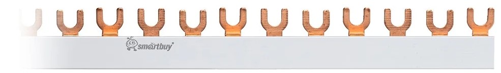 Шина соединительная типа FORK (вилка), 3П, 63А, 220 мм SBE-fork-3-22 SMARTBUY - Изображение №2