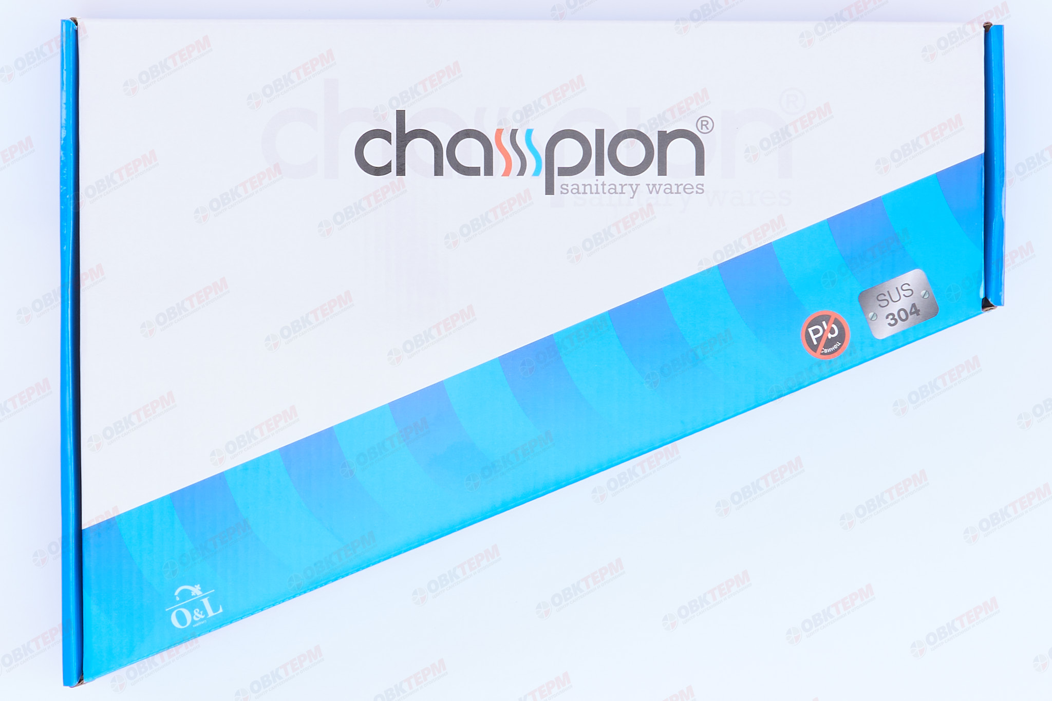 Смеситель д/кухни нерж/сталь CHAMPION EZA-011 CHROME REFL.GRAY (16 шт/ящ) - миниатюра №6