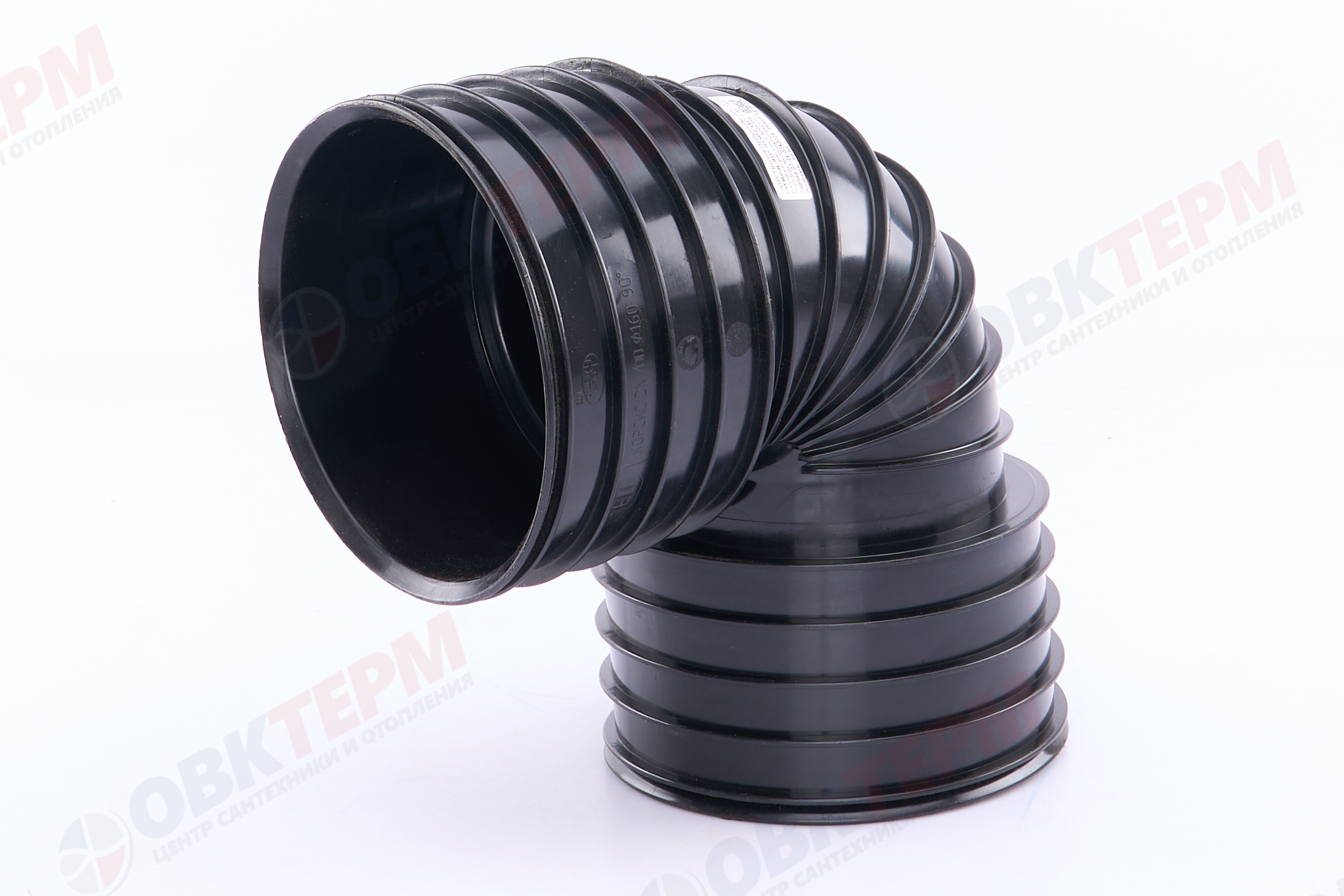 Отвод  КОРСИС DN/OD  160*  90*      SN 8 раструб-раструб - Изображение №2