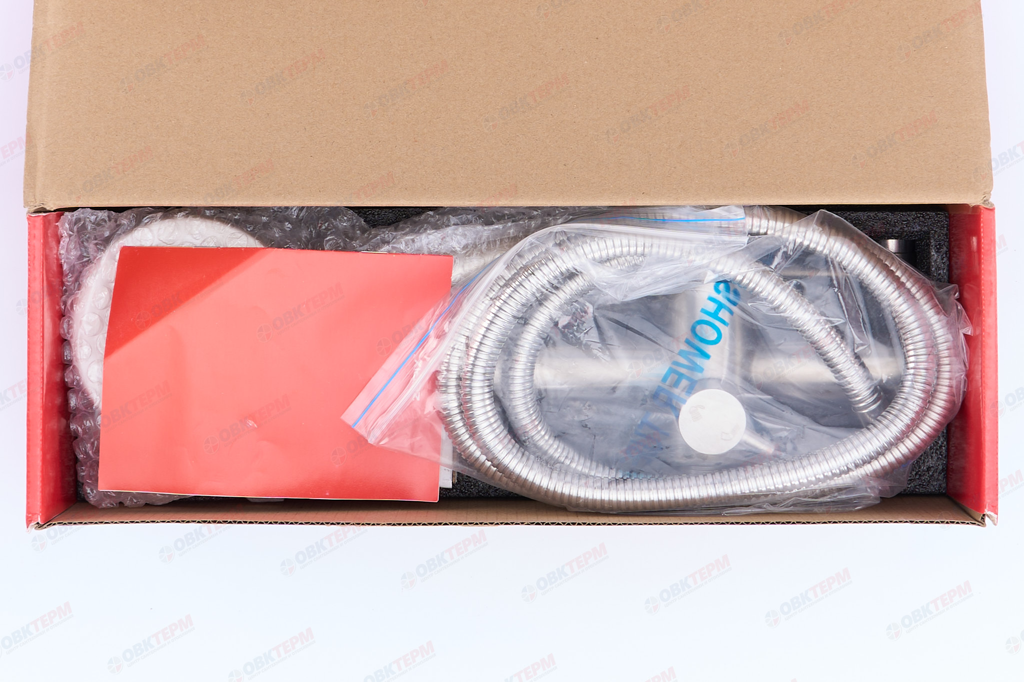 Смеситель д/ванны нерж/сталь ZERIX - LUX-006 (EURO)  8 шт/ящ - миниатюра №8