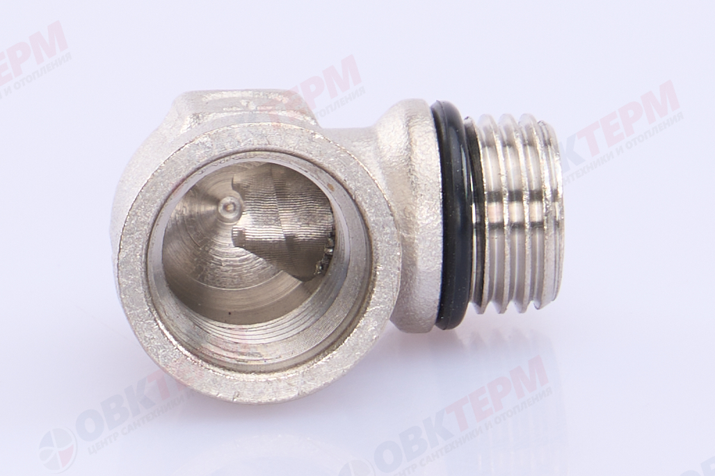 Угол     1/4" вн  (с доп.уплотнением)    никель (Valtec)   (500ящ/10шт) - Изображение №3