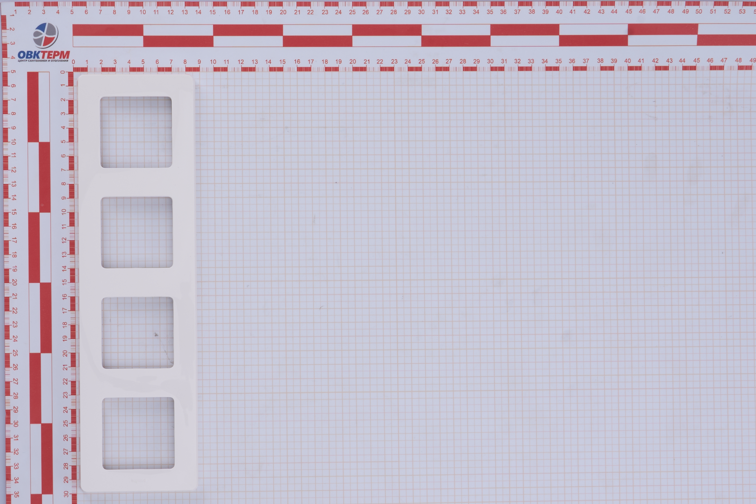 Рамка 4-м белая IEK Inspiria (Legrand) - миниатюра №6