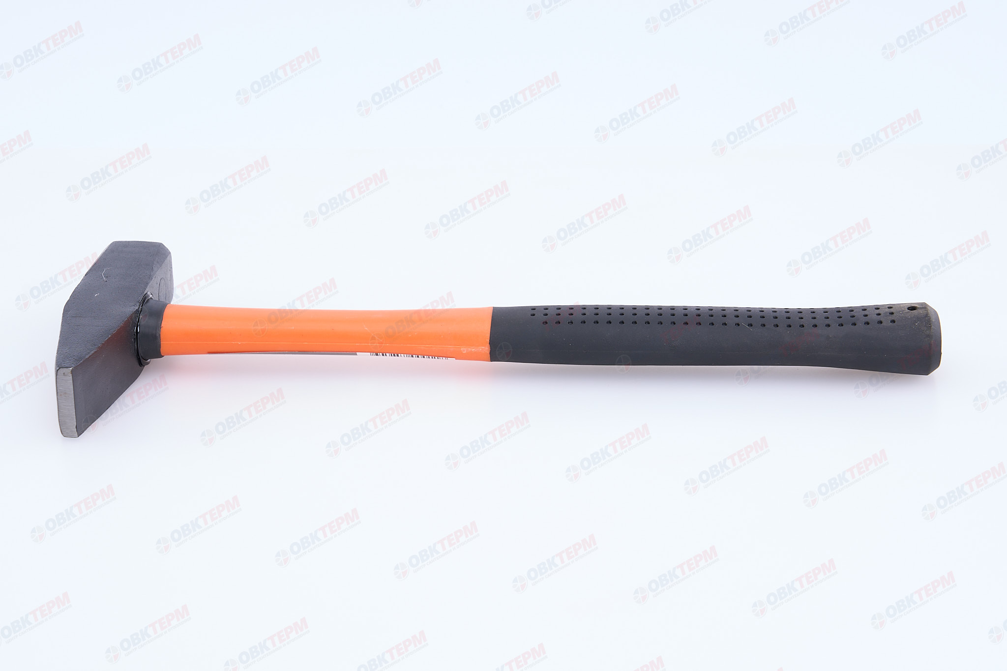 Молоток немецкого типа, фибергласовая ручка, кованый боек 400 гр SANTOOL - Изображение №4