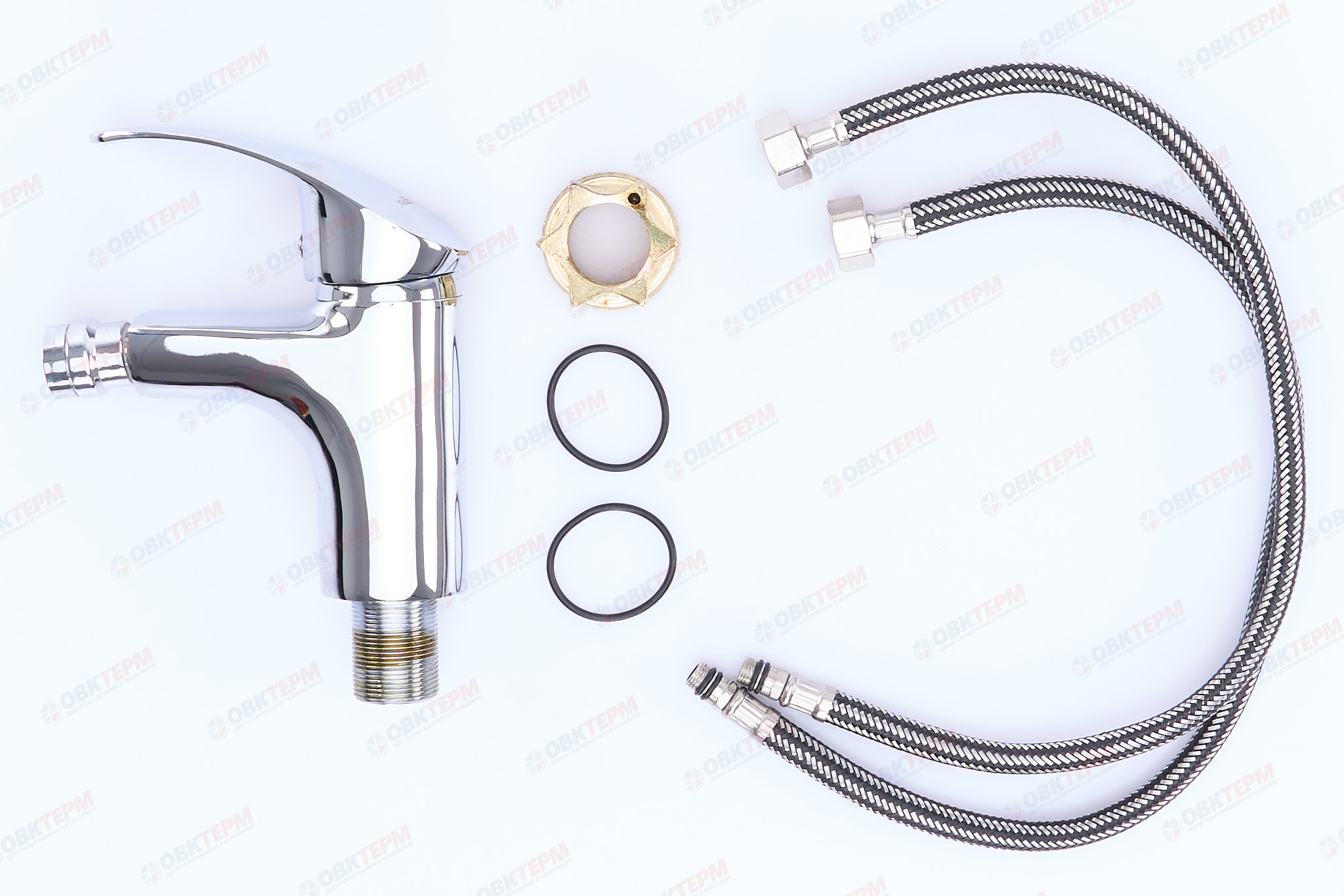 Смеситель д/биде ZERIX STD 135 /картридж 40мм /гайка (10 шт/ящ) - Изображение №3