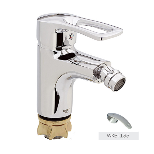 Смеситель д/биде ZERIX STD 135 /картридж 40мм /гайка (10 шт/ящ) - Изображение №1