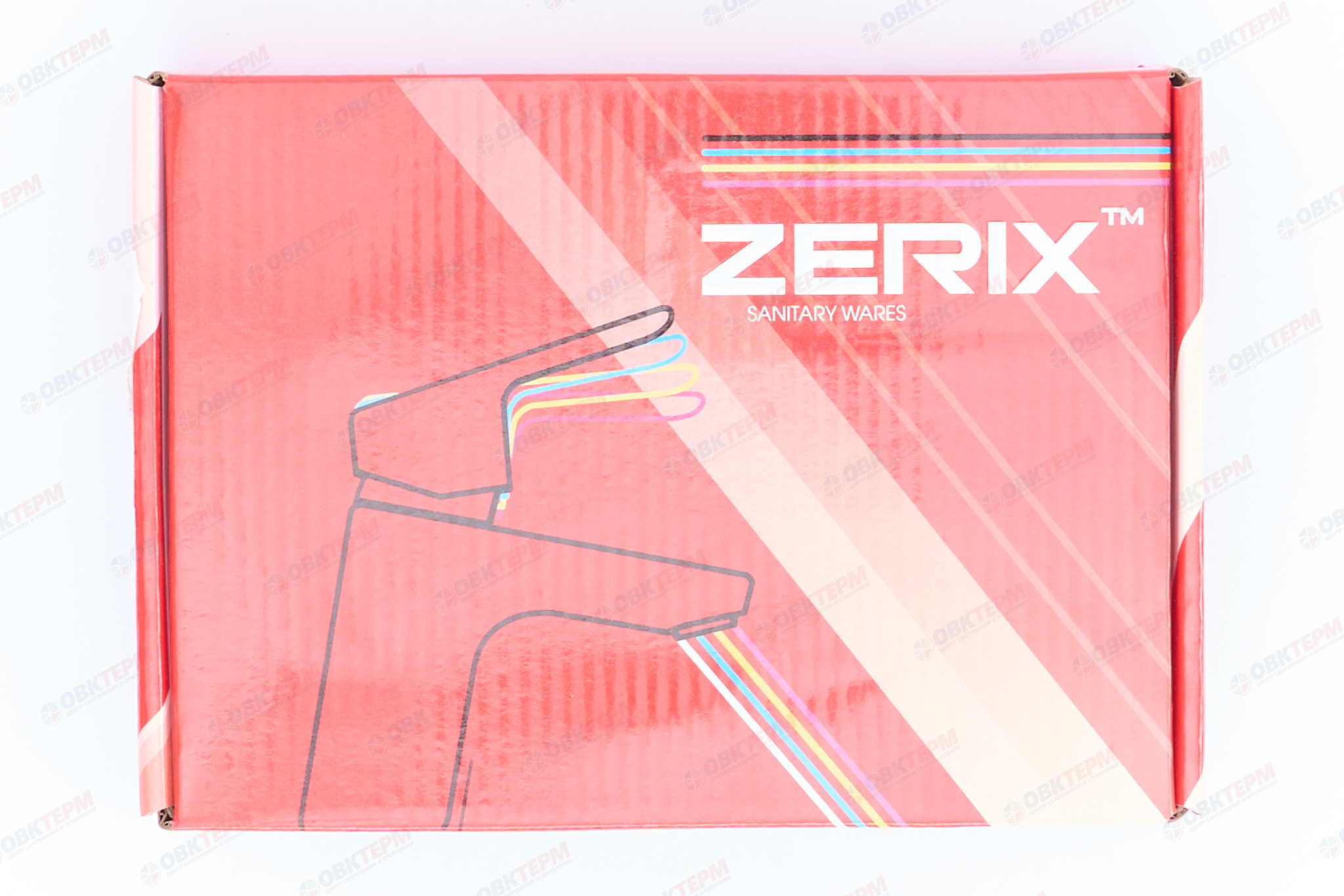 Смеситель д/биде ZERIX STD 135 /картридж 40мм /гайка (10 шт/ящ) - миниатюра №6