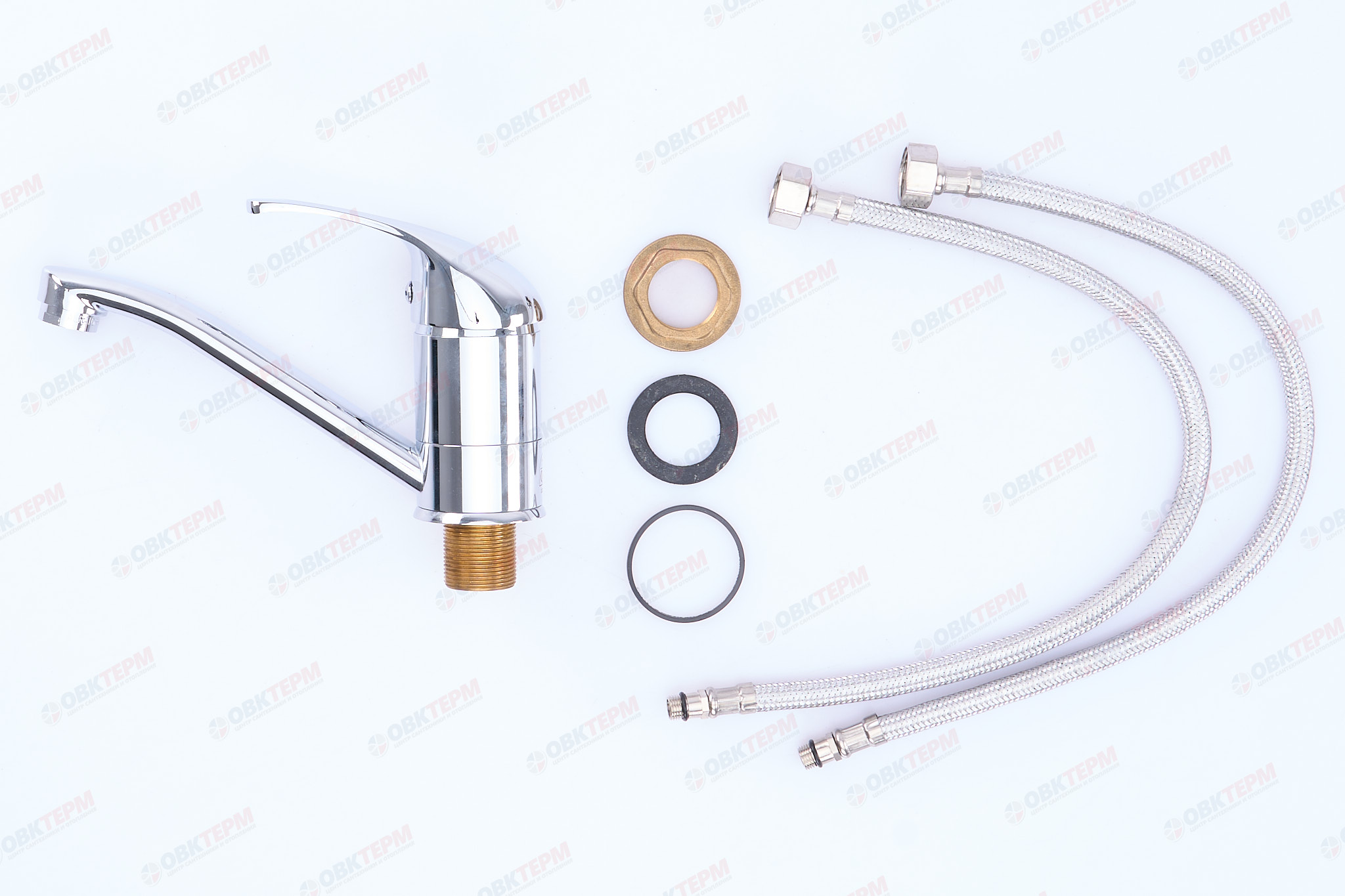 Смеситель д/кухни EUROPRODUCT AFINA 555-15 СМ  (Ø40)  (10 шт/ящ) - Изображение №4