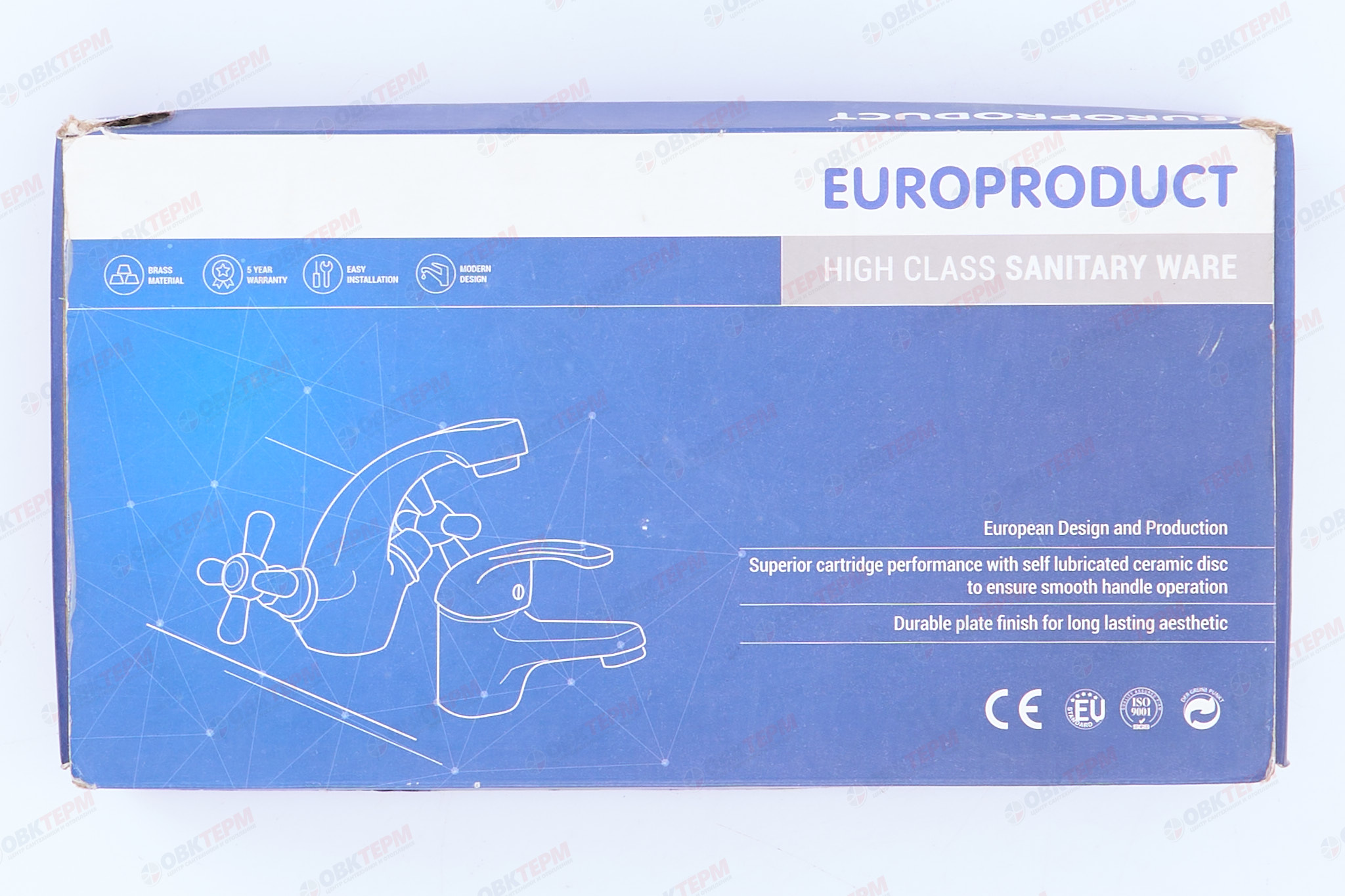 Смеситель д/кухни EUROPRODUCT AFINA 555-15 СМ  (Ø40)  (10 шт/ящ) - миниатюра №6