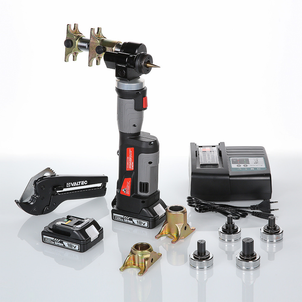 ПОДАРОК. Пресс-инструмент аккумуляторный в комплекте с зарядным устройством 16-32мм (2 А*ч) - Изображение №3