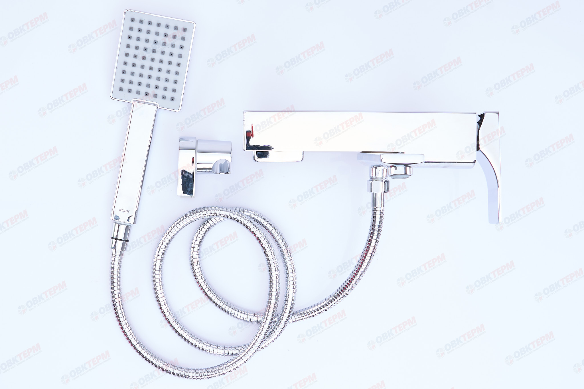 Смеситель д/ванны короткий KOER KB-41010-01  (Цвет хром)  (8шт/ящ) - Изображение №1