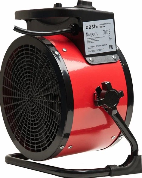 Пушка тепловая электрическая TPK-30R Oasis - Изображение №3