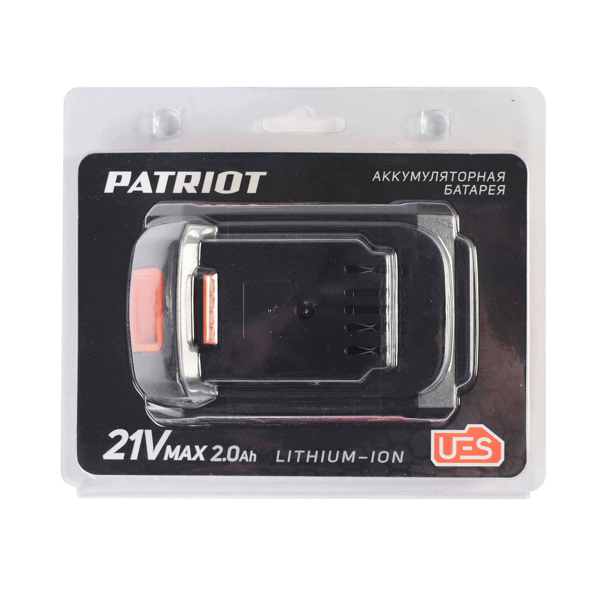 Батарея аккумуляторная PATRIOT PB BR 21V(Max) Li-ion PATRIOT UES, 2,0Ah, тонкая зарядка (5,5 мм) - миниатюра №6