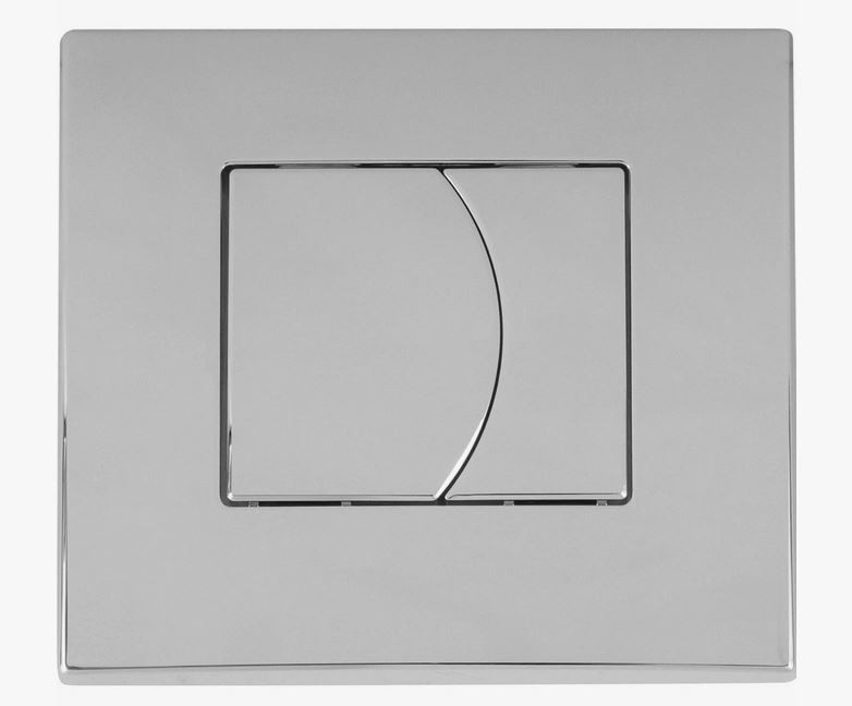 Инсталляц. сист д/унитаза DI (Тип 2-Х-DI  / кнопка /цвет ХРОМ) - Изображение №2