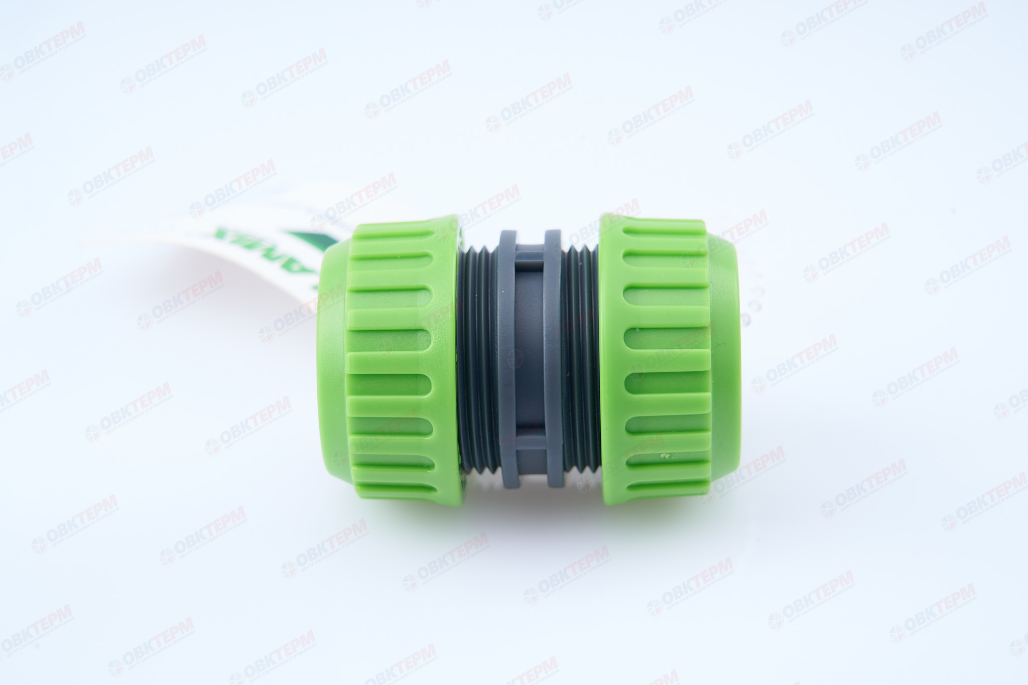 Муфта для шланга ремонтная,  1/2" (ABS) (240/60 шт)  PLAMIX/CRAB PL-413 - Изображение №2