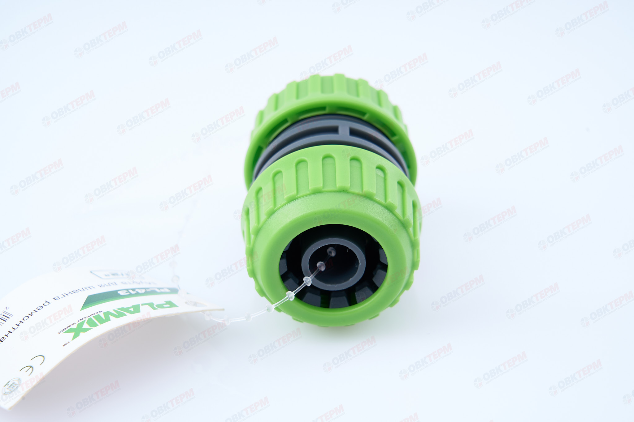 Муфта для шланга ремонтная,  1/2" (ABS) (240/60 шт)  PLAMIX/CRAB PL-413 - Изображение №4