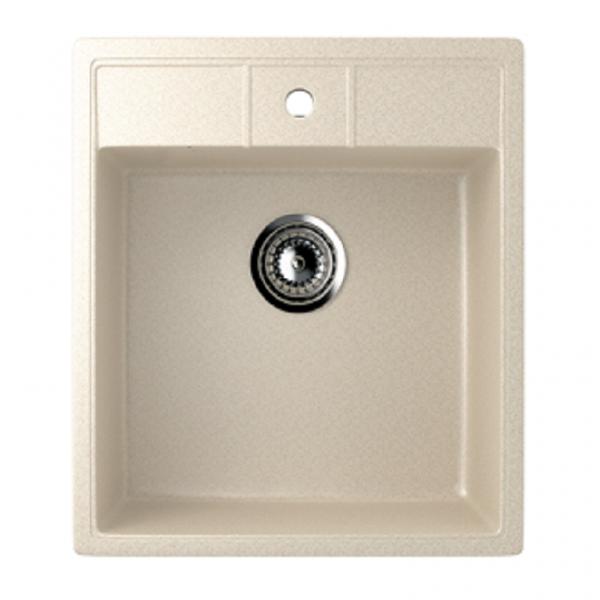 Мойка прямоугольная 510х455х210мм Hiekka Beige GRANMILL 39 беж - Изображение №1