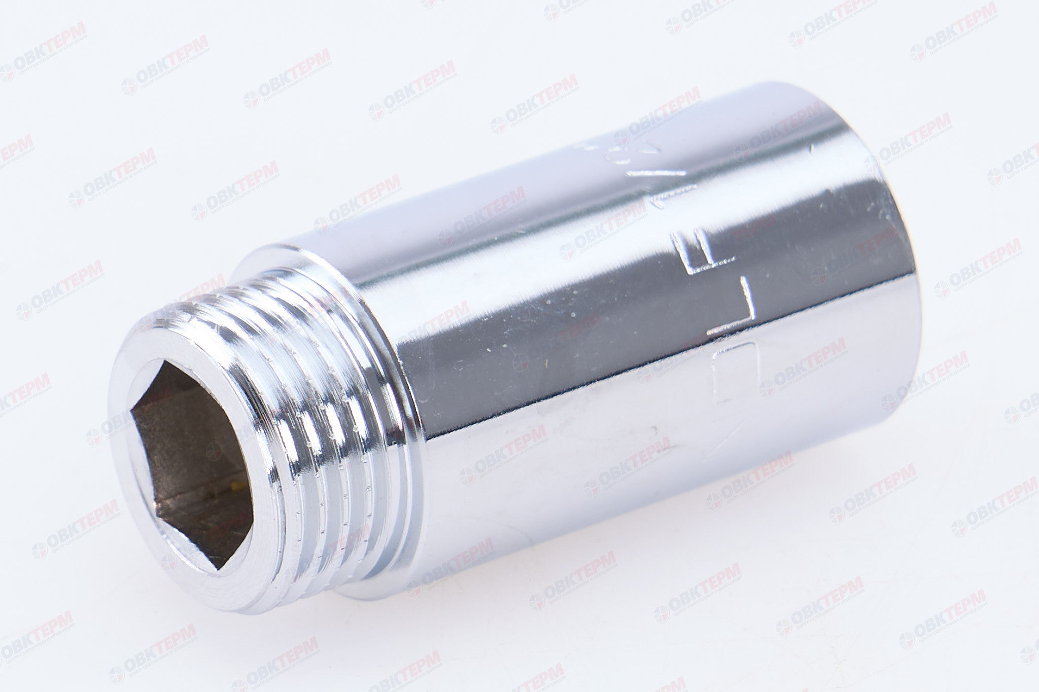 Удлинитель       1/2" ,40 мм,  хром    NOLF Classic   (240шт/ящ) - Изображение №1