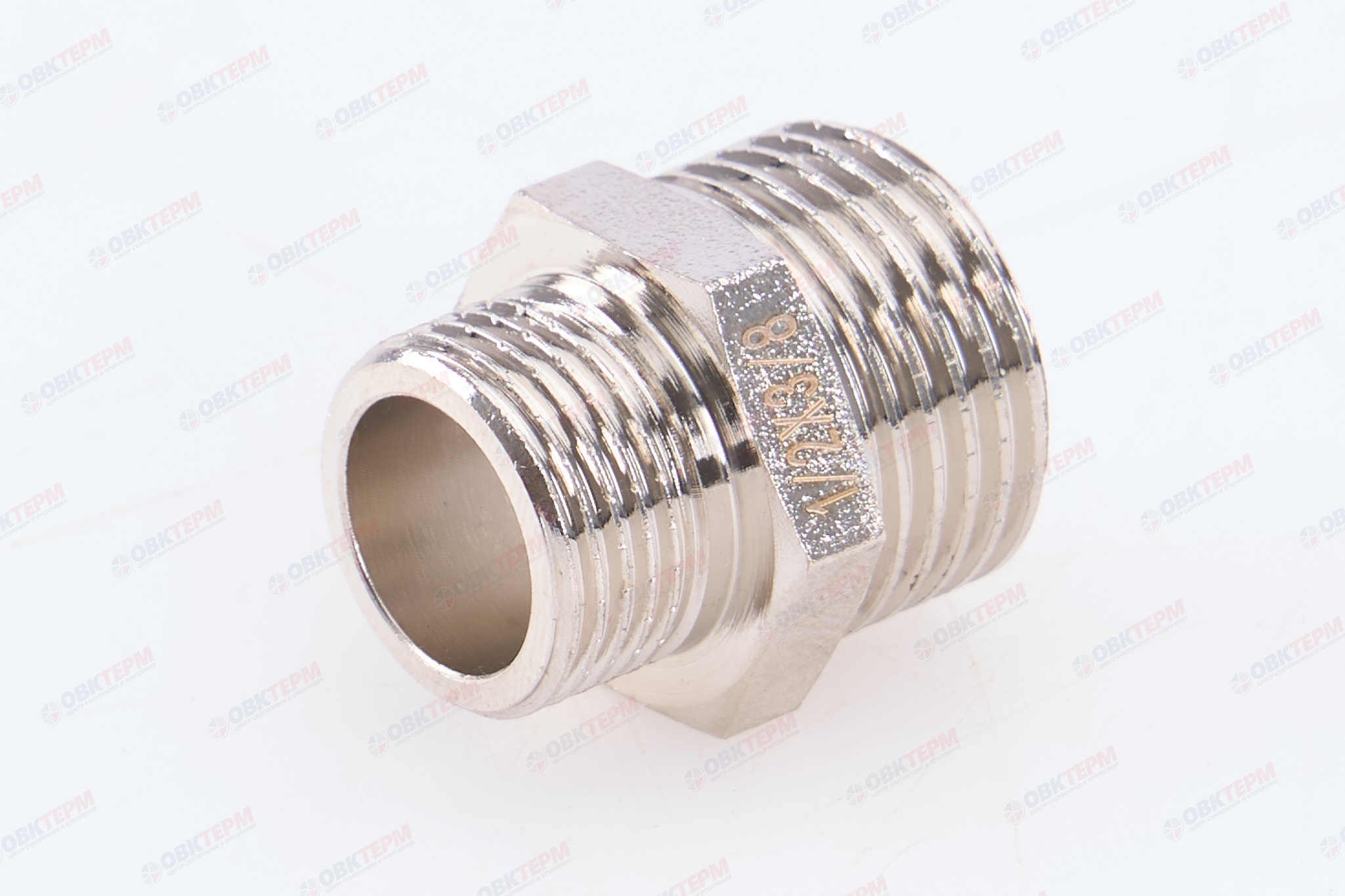 Ниппель      1/2" н  -  3/8" н  никель   NOLF Classic   (800/100) - Изображение №1