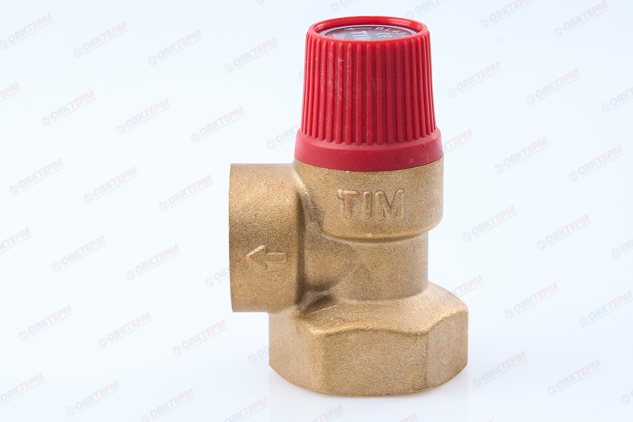 Предохранительный клапан  3/4"х1" TIM (3 bar) вв   (10шт/60ящ) - Изображение №3