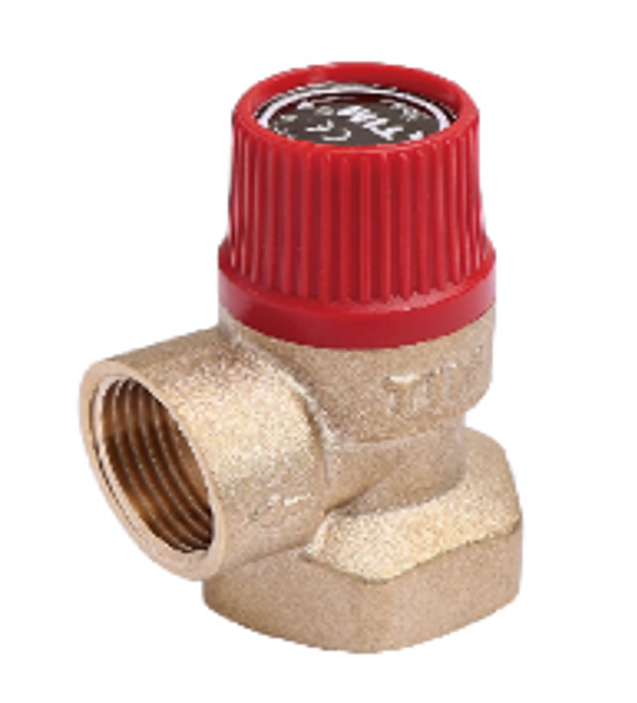 Предохранительный клапан  3/4"х1" TIM (3 bar) вв   (10шт/60ящ) - Изображение №2