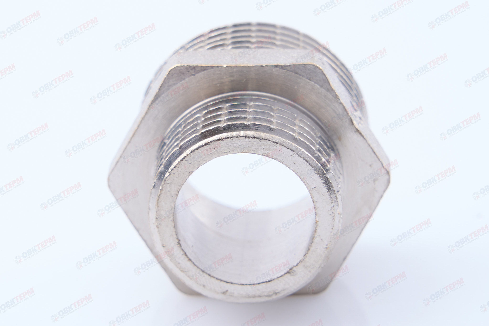 Ниппель    3/4" - 1/2"  Никель ZEISSLER                   (200/10) - Изображение №3