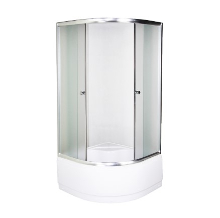 Душевое ограждение ALIOTTI ALT-8030T 100*100*194 (стекло 4 мм,высокий поддон) 2 места - Изображение №1