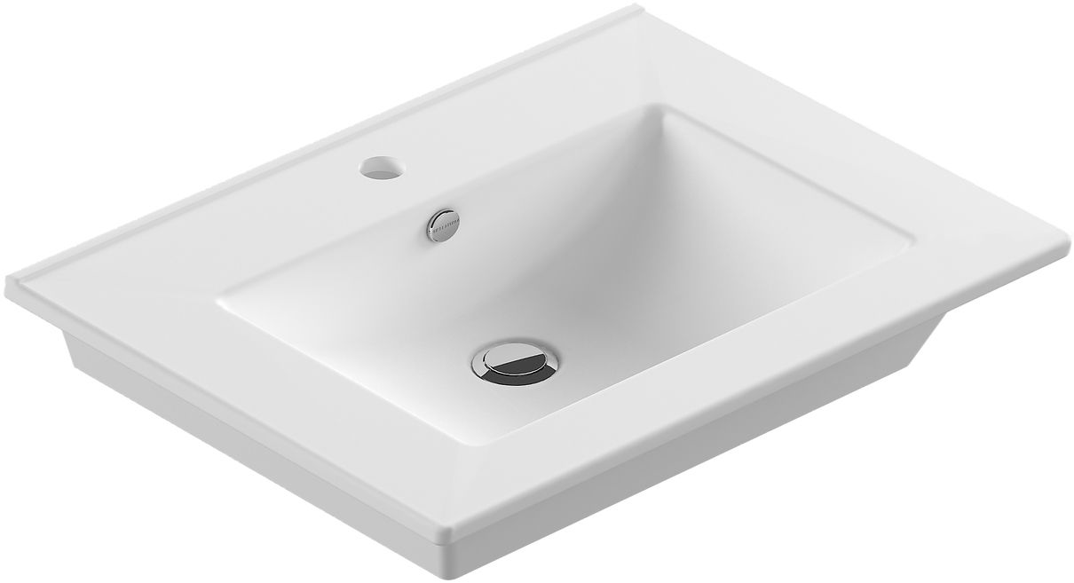 Sanita Lux Умывальник мебельный Квадро 75 ШВГ 750х180х460 - Изображение №1