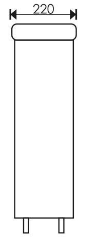 Тумба EvaGold 40 "Gloria" (ум Como-10) - миниатюра №2