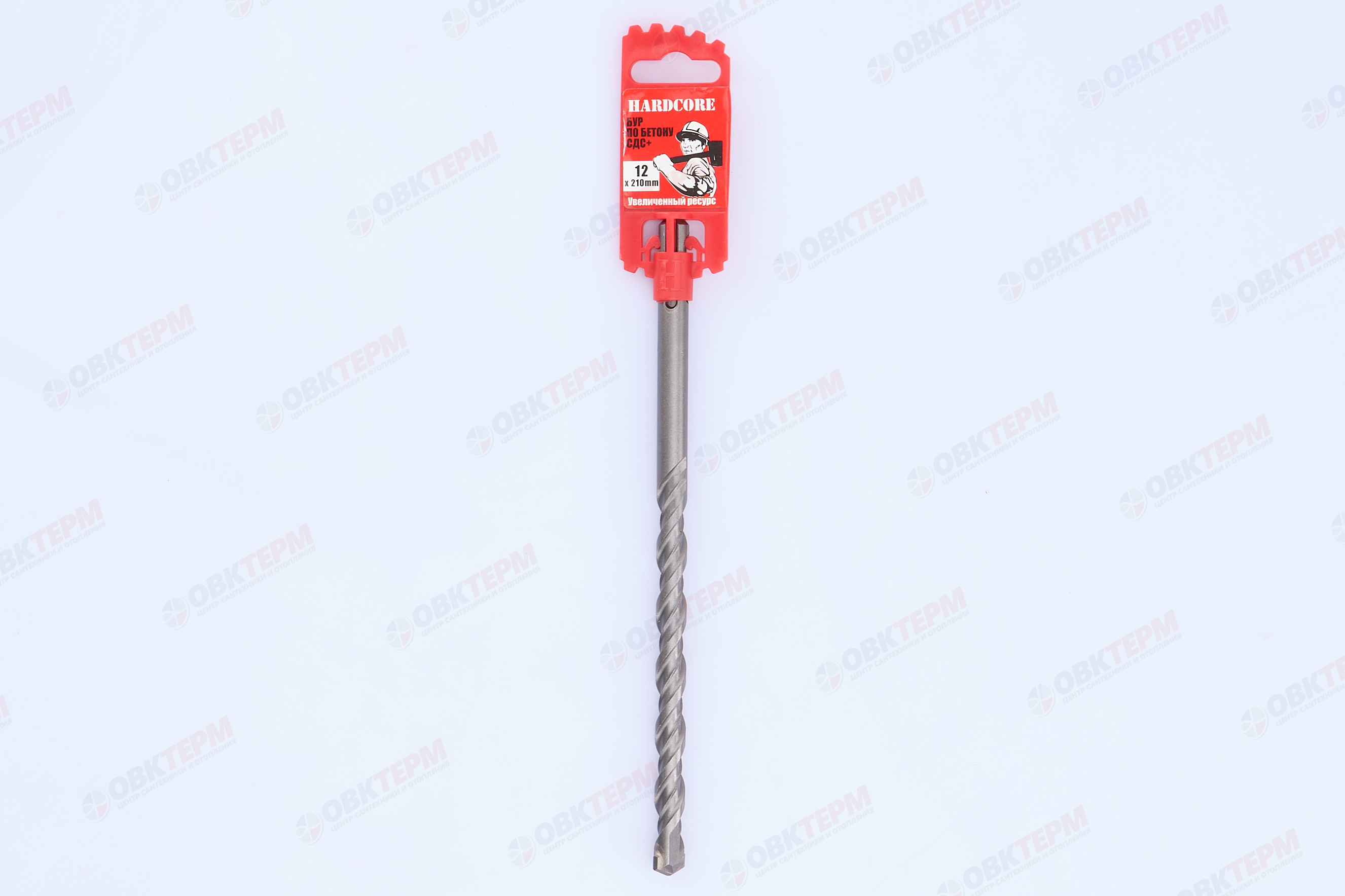 Бур по бетону SDS+ 12*210мм Hardcore - миниатюра №9