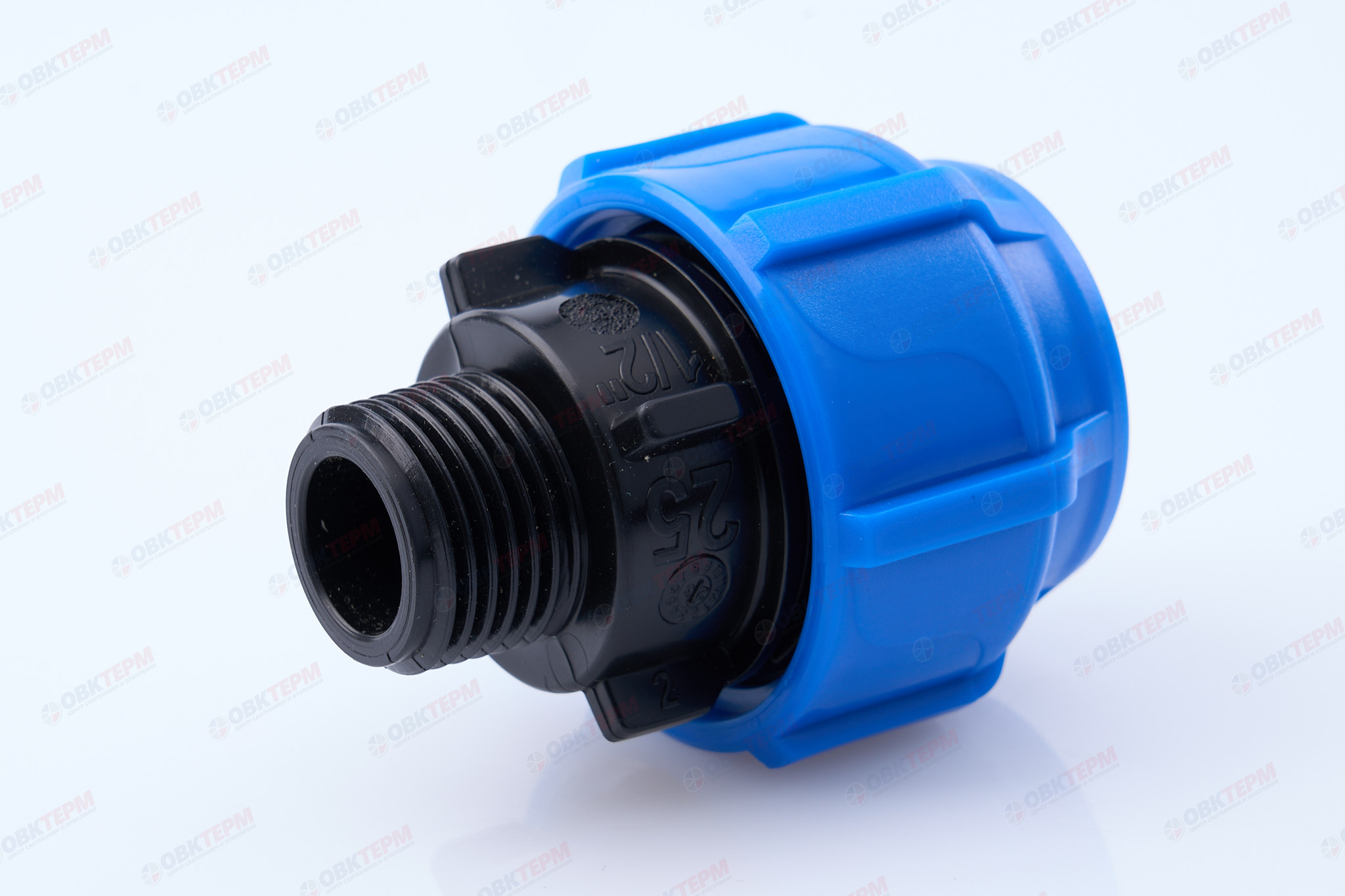 Муфта    25 * 1/2" н         ПНД  Spektr    (585шт) - изображение №1
