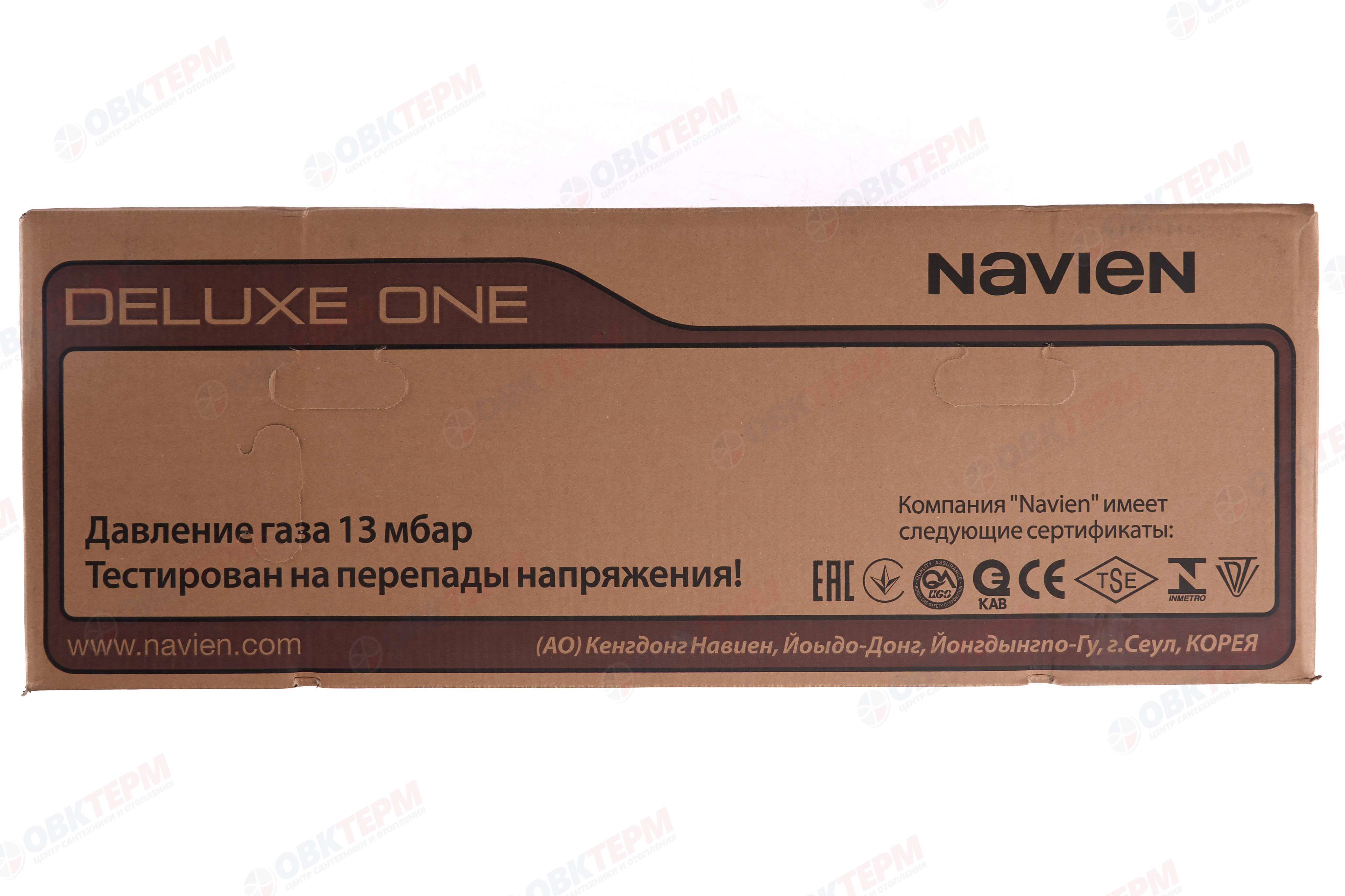 Котел газовый настенный NAVIEN Deluxe ONE-40K (40 кВт, 1-х конт, турбо,без трубы) - миниатюра №7