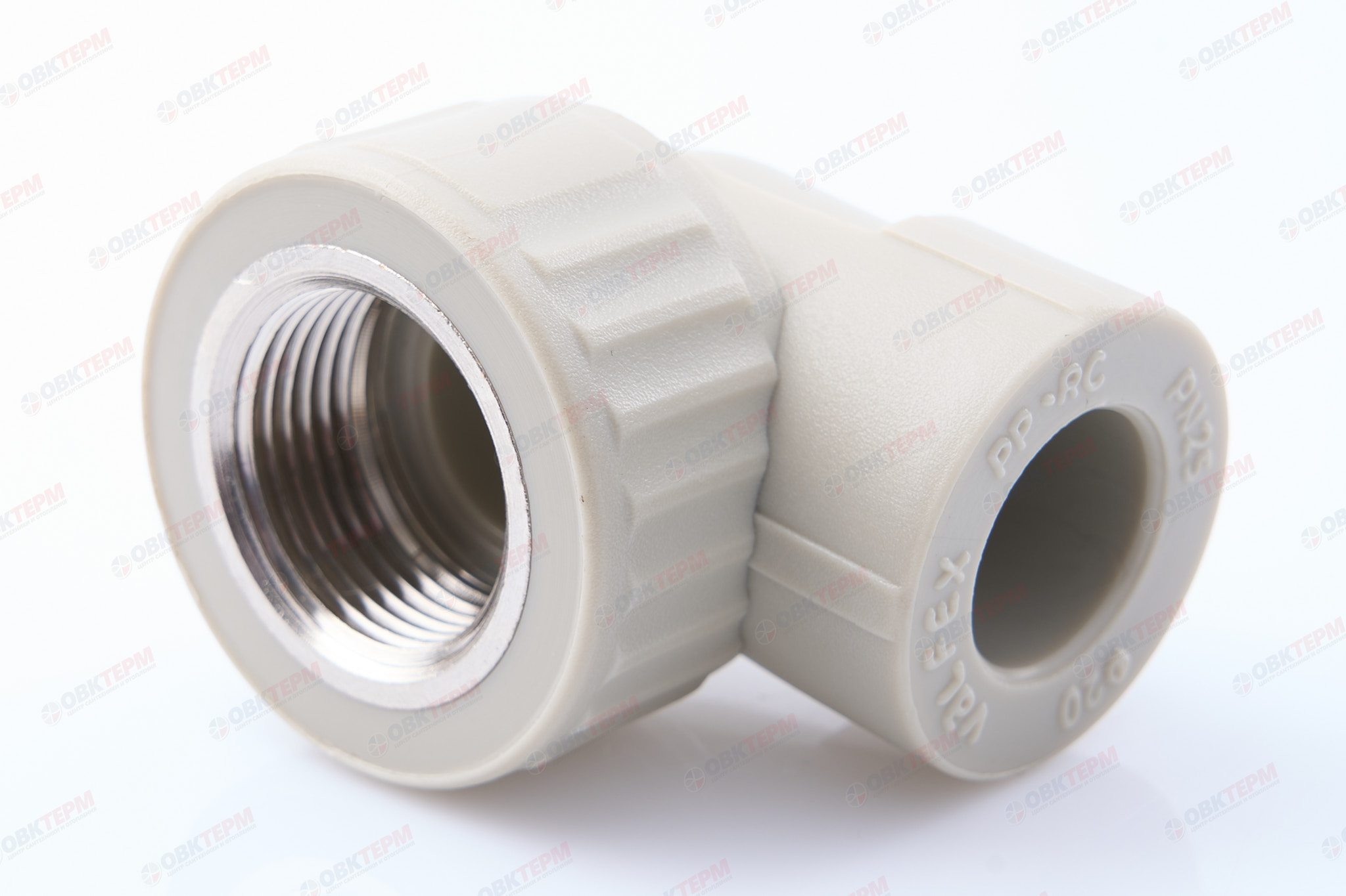 Угол с МРВ  20 * 3/4"      (VALFEX)  серый  (80/20) - Изображение №1
