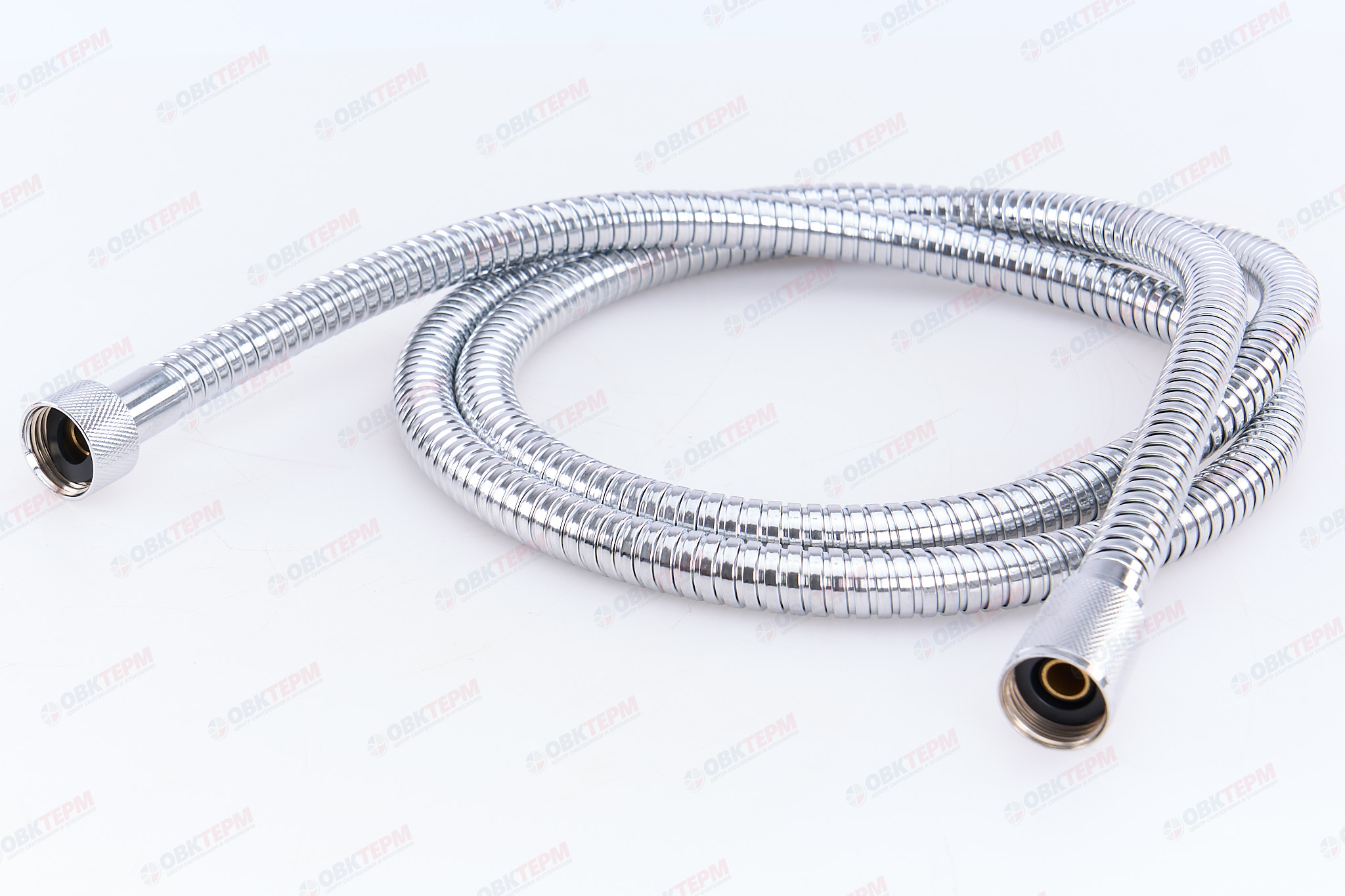 Шланг д/душа KOER KB-0802-175-01 оплетка нерж. 175 см (Цвет хром) (30 шт/ящ) - Изображение №1