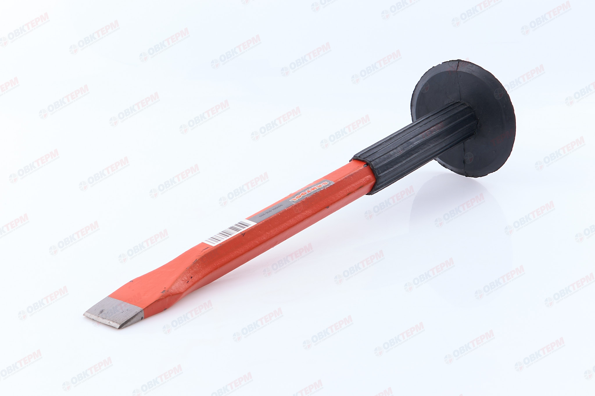 Зубило 16*250*20 мм с протектором, крашенное SANTOOL - Изображение №2