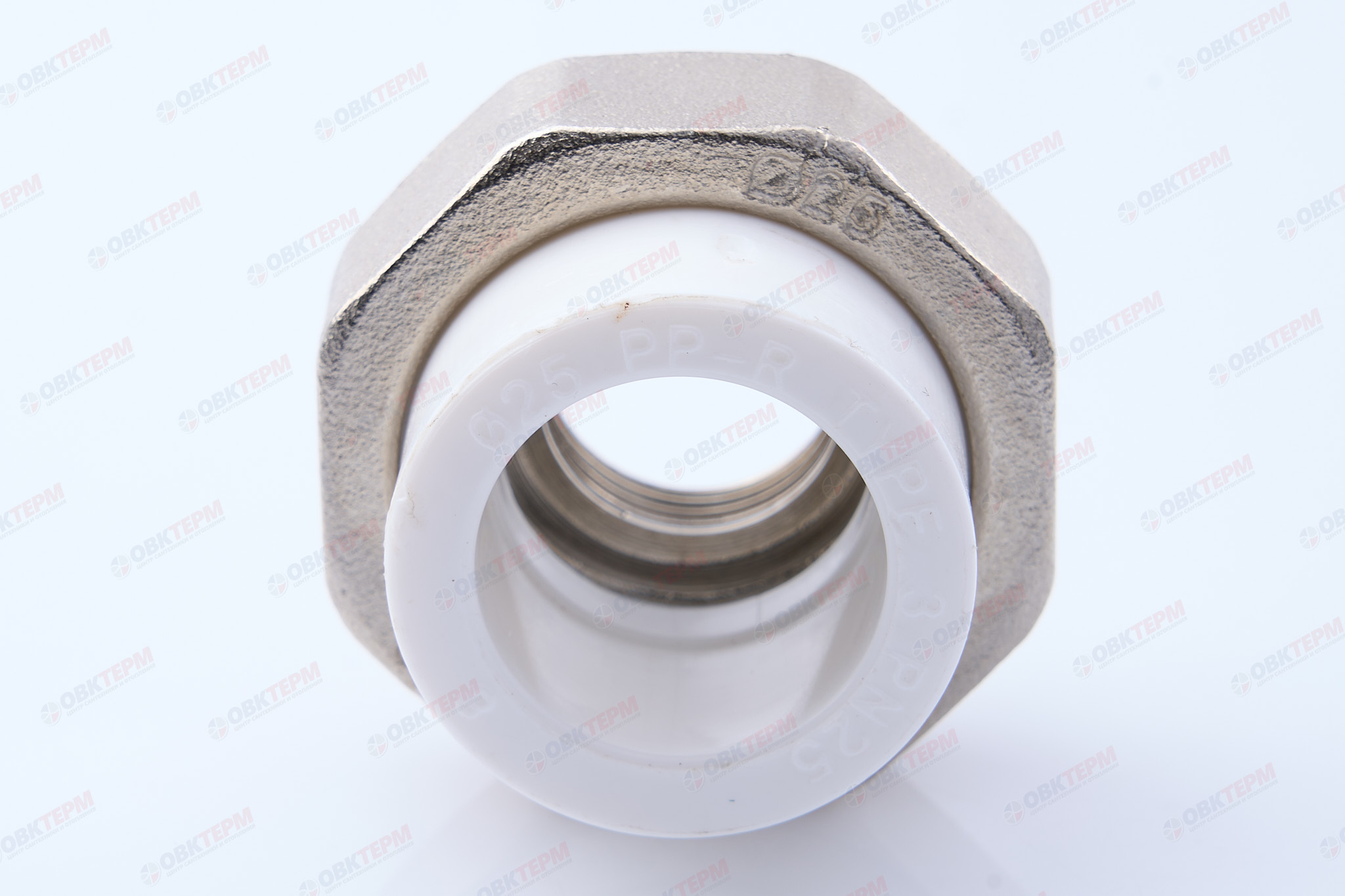 Разборное соединение   25 *  1/2"  В   БЕЛАЯ          (PRO AQUA)    (60/10) - Изображение №5
