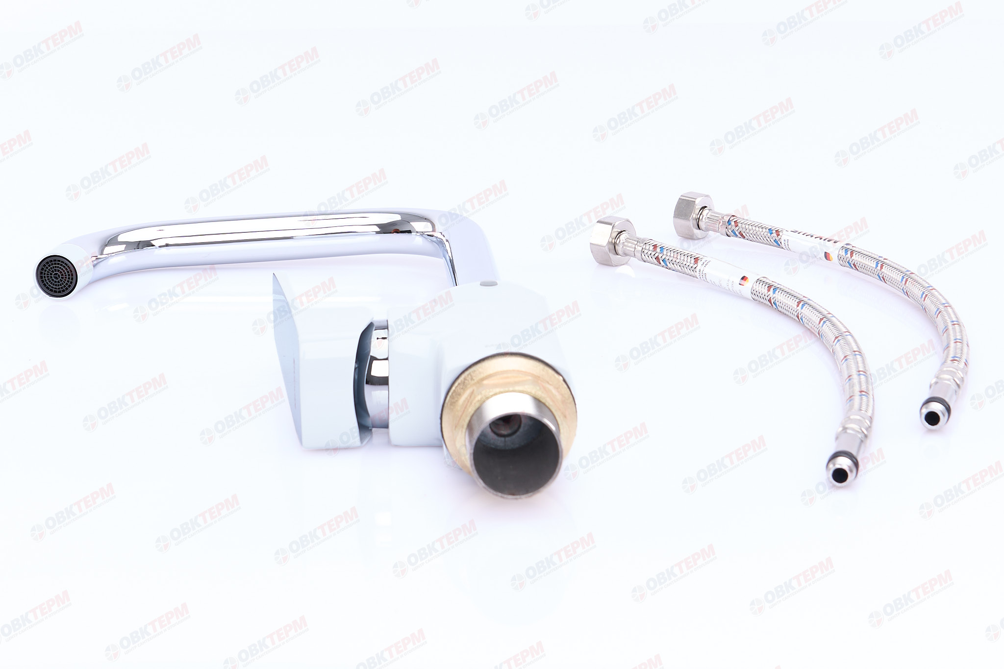 Смеситель д/кухни MIXXUS MISSOURI 014-G  Ø35  (WHITE) (10 шт/ящ) - миниатюра №5