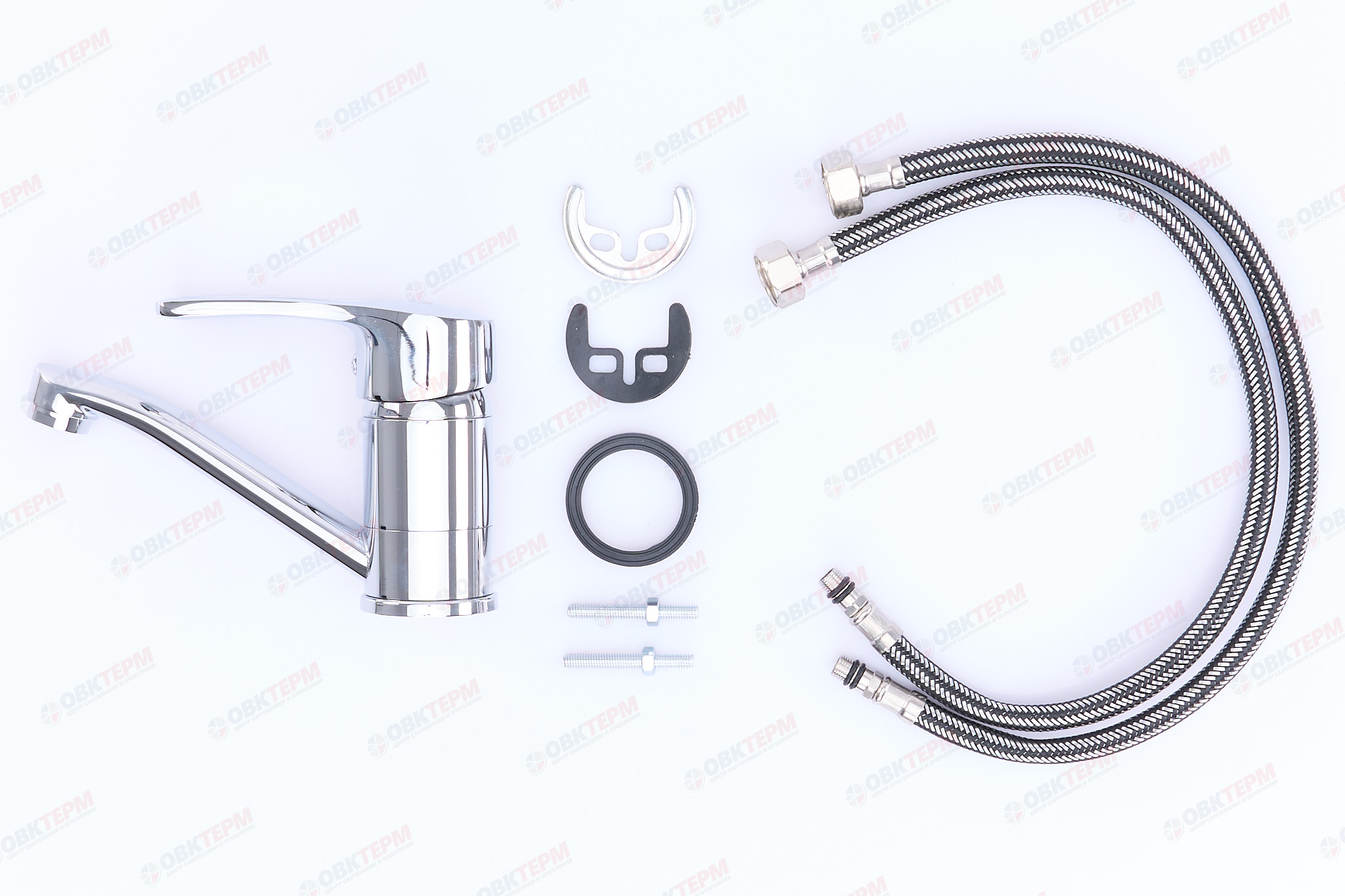 Смеситель д/умывальника ZERIX PAN-B 181 Ø40 на шпильке (10 шт/ящ) - Изображение №3