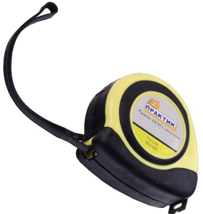 Рулетка   5 м*19 мм Практик D3  (12шт) - Изображение №1