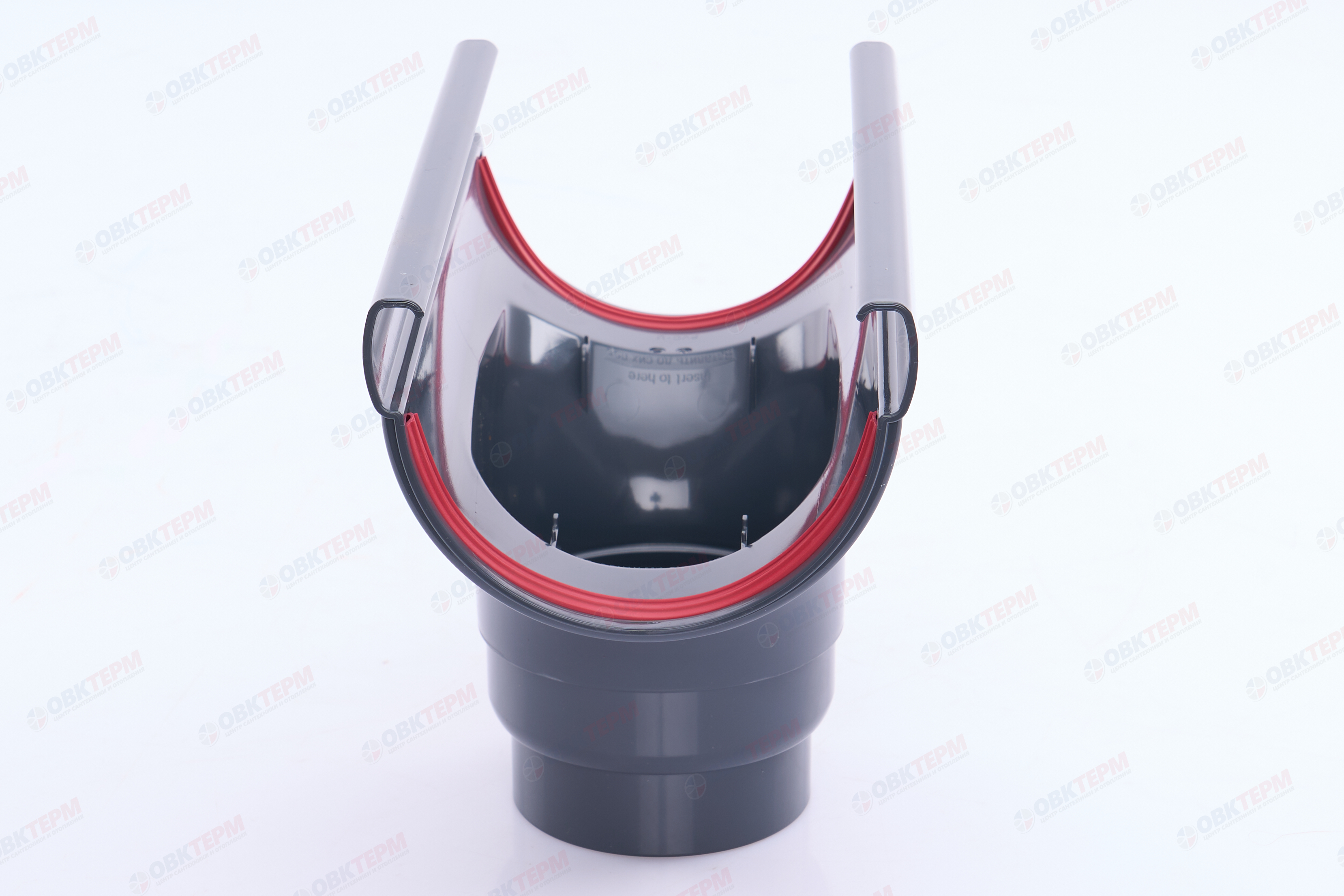 Воронка Дизайн 135 ПВХ Grand Line графит (RAL 7024) (уп. 10шт) - Изображение №5