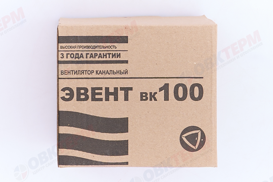 Вентилятор ВК100 Turbo осевой канальный приточно-вытяжной d100 (40шт/уп) Эвент - миниатюра №6