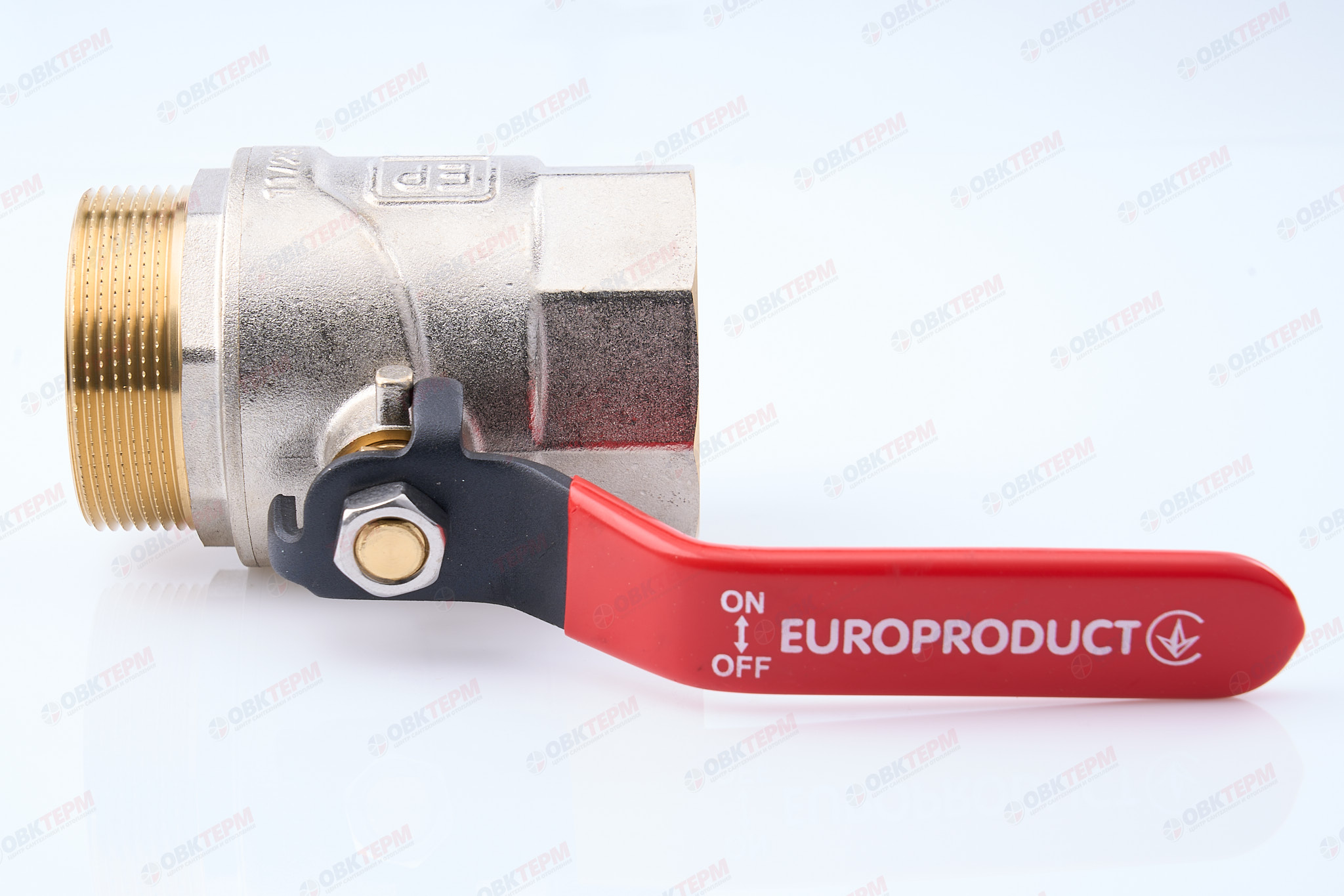 Кран шаровый     EUROPRODUCT   2"  ВН   ручка   (12 шт) - Изображение №5